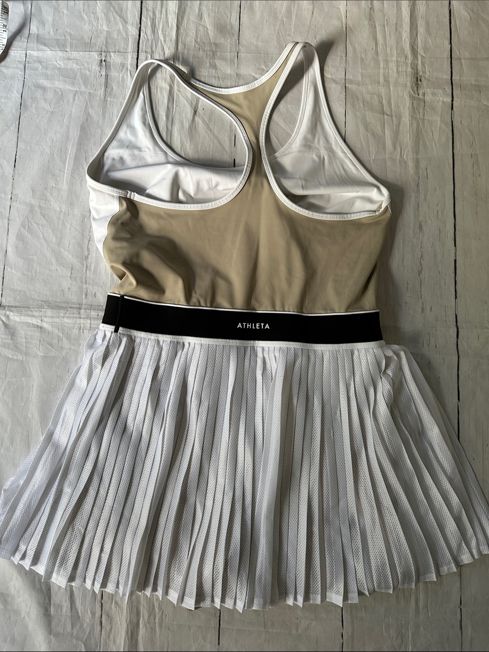Athleta power serve tank dress large tennis skirt skirt - Picture 8 of 15
